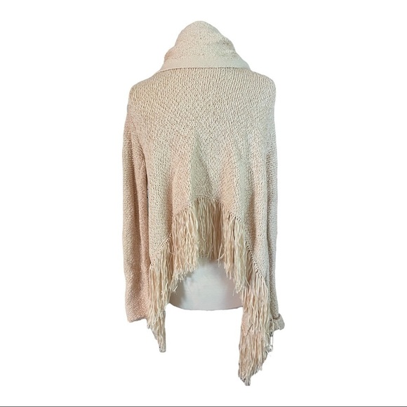 BCBG MaxAzria, fringe cardigan, EUC - Picture 4 of 7